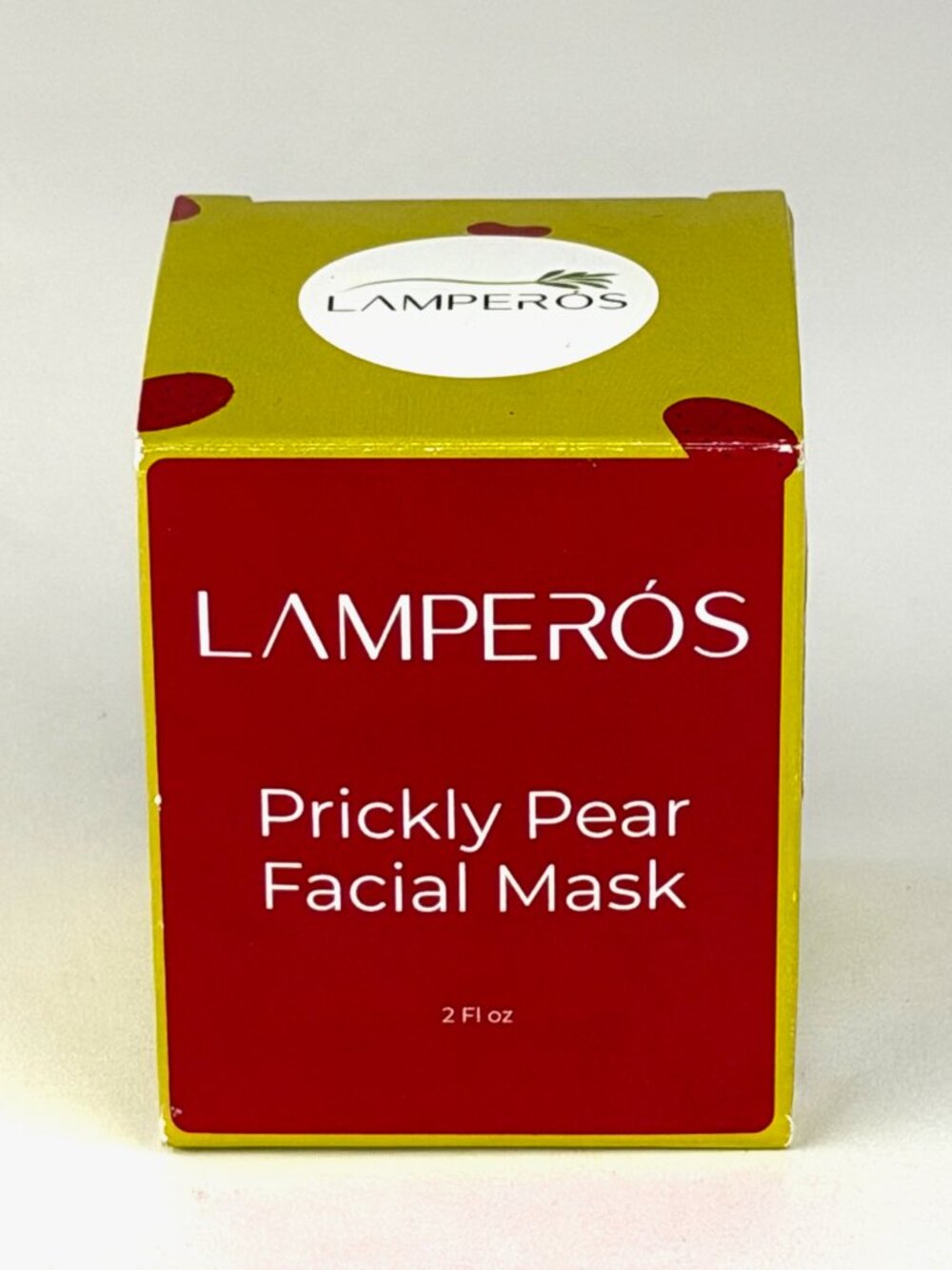 NIB Sealed Lamperos Prickly Pear Facial Mask 2 Fl Oz Hydrating Skincare